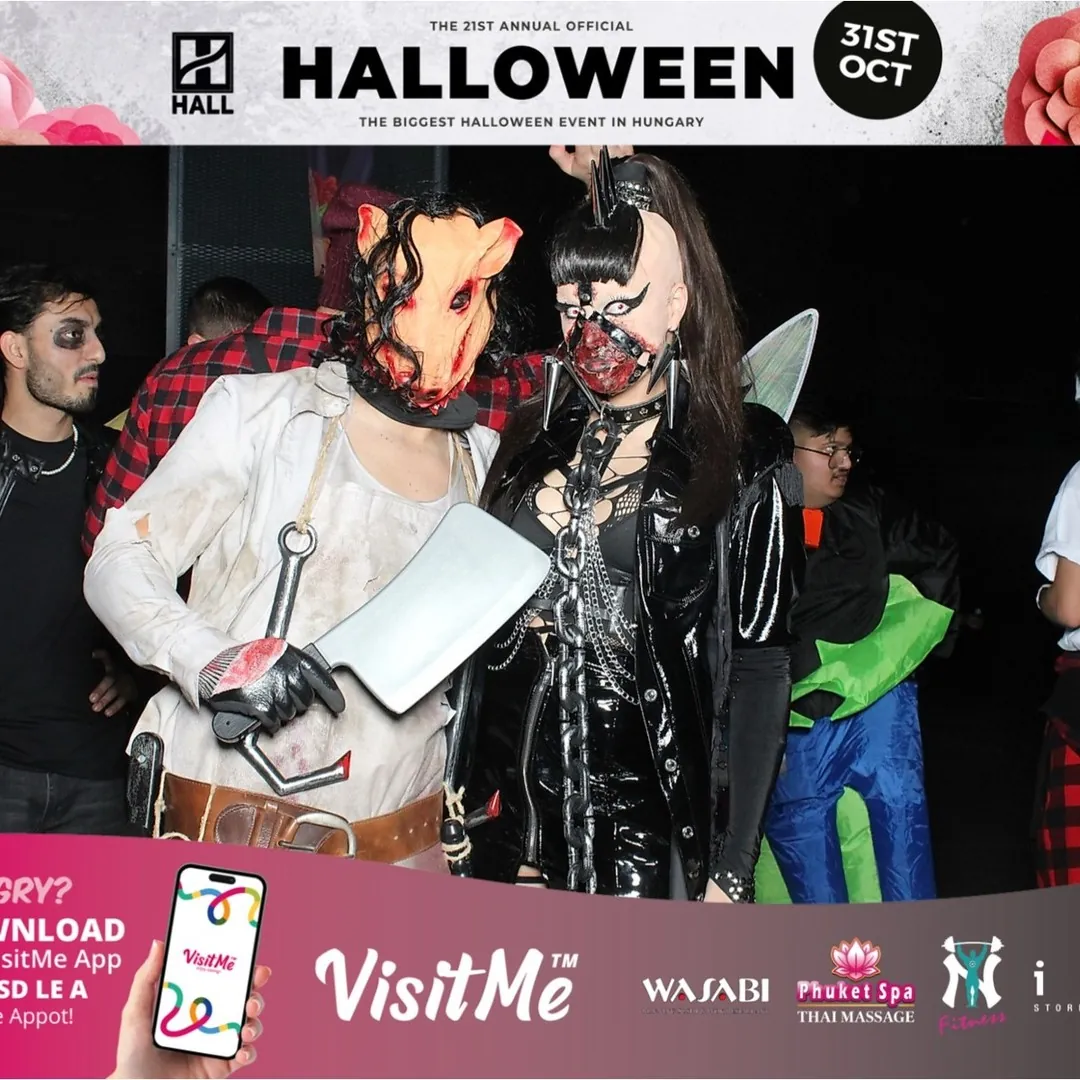 Halloween Debrecen 2023 party photo