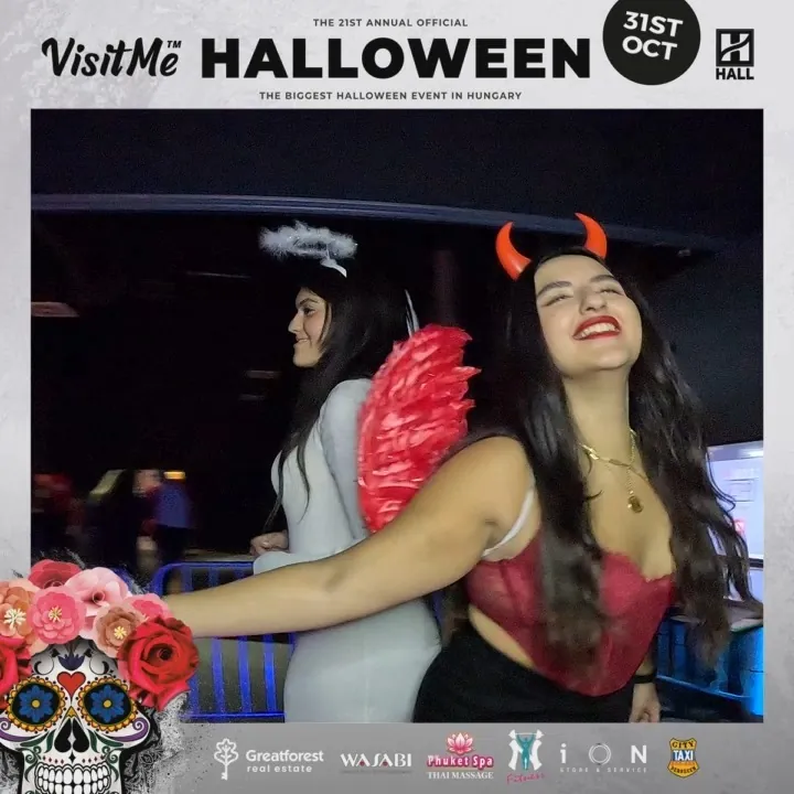 Halloween Debrecen 2023 party photo