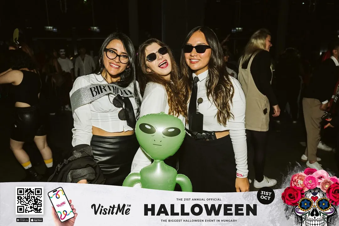 Halloween Debrecen 2023 party photo